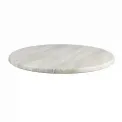 Werzalit Pre-drilled Round Table Top Ponderosa White 600mm - Image 2