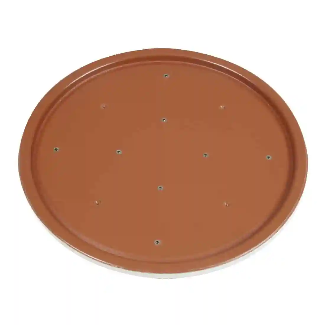 Bolero Pre-drilled Round Tabletop White 600mm - Image 5