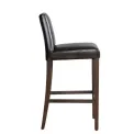 Bolero Faux Leather High Bar Stool Brown (Single) - Image 2