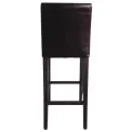 Bolero Faux Leather High Bar Stool Brown (Single) - Image 3
