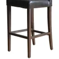 Bolero Faux Leather High Bar Stool Brown (Single) - Image 5