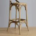 Bolero Wooden Barstool with Backrest - Image 5