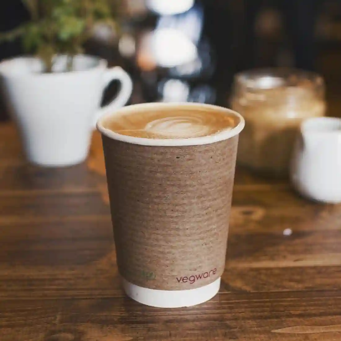 Vegware Compostable Coffee Cups Double Wall 340ml / 12oz (Pack of 500) - Image 2