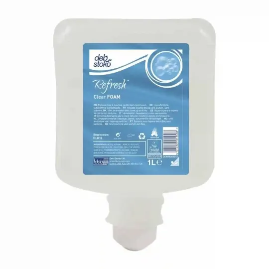 Deb Clear Foam Hand Soap 1 Litre
