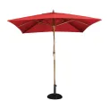 Bolero Square Parasol 2.5m Diameter Red - Image 1