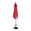 Bolero Square Parasol 2.5m Diameter Red - Image 2