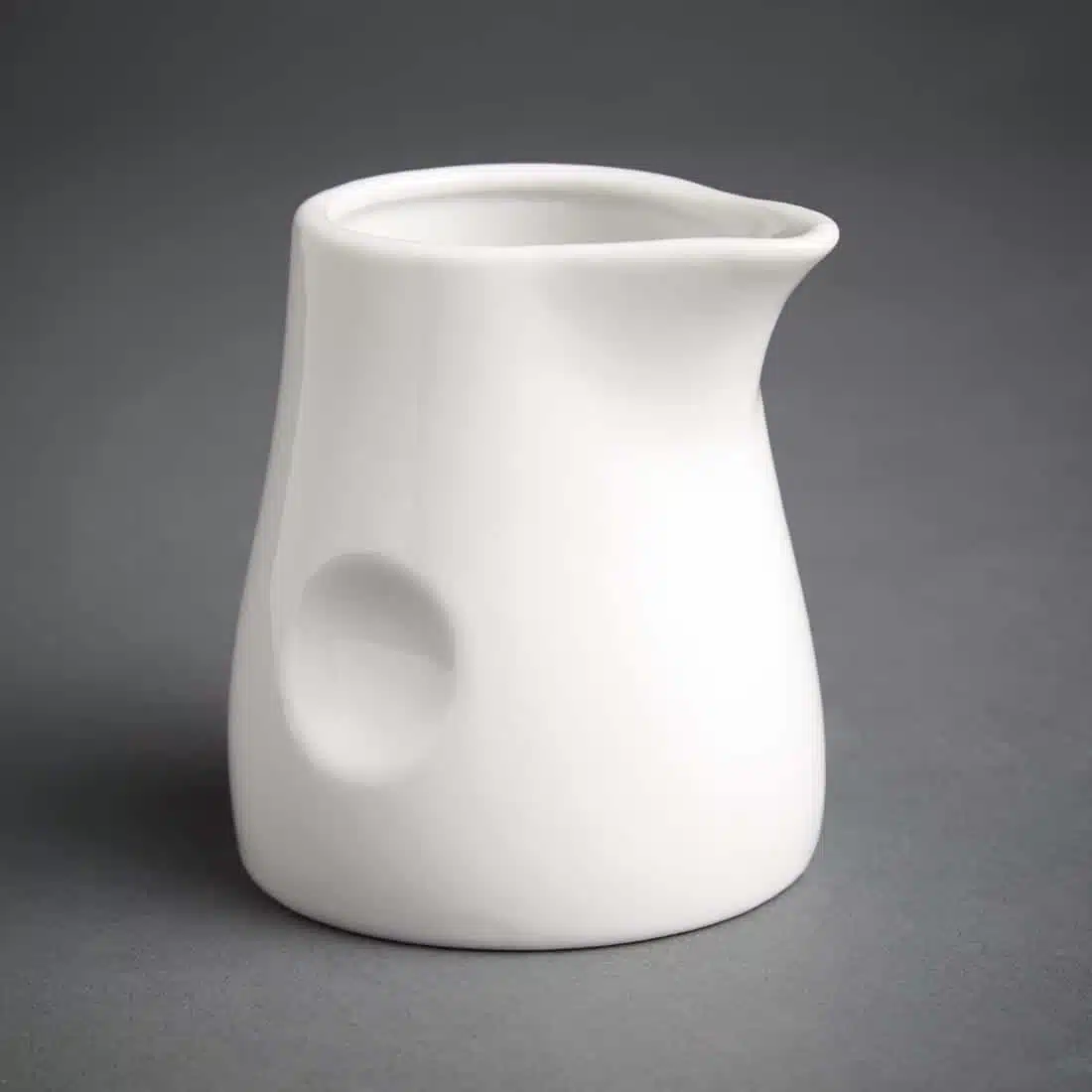 Olympia Dimpled Milk Jugs 170ml - Image 2