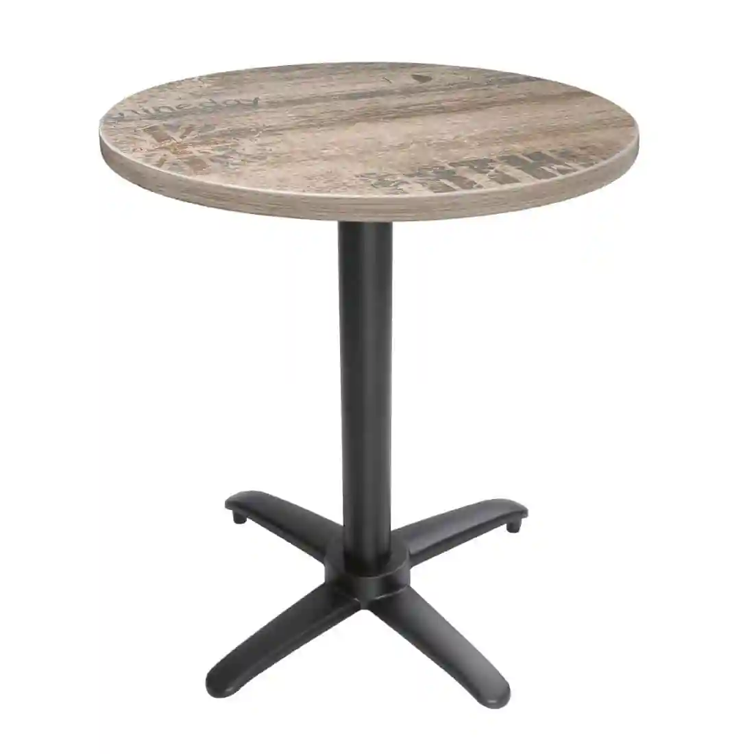 Bolero Aluminium Flip Top Table Base Black - Image 6