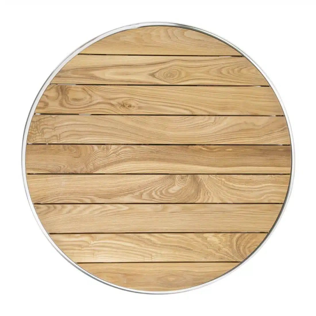 Bolero Ash Round Poseur Height Table 600mm - Image 2