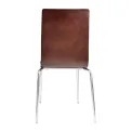 Bolero Square Back Side Chair Dark Chocolate Finish (Pack of 4) - Image 11
