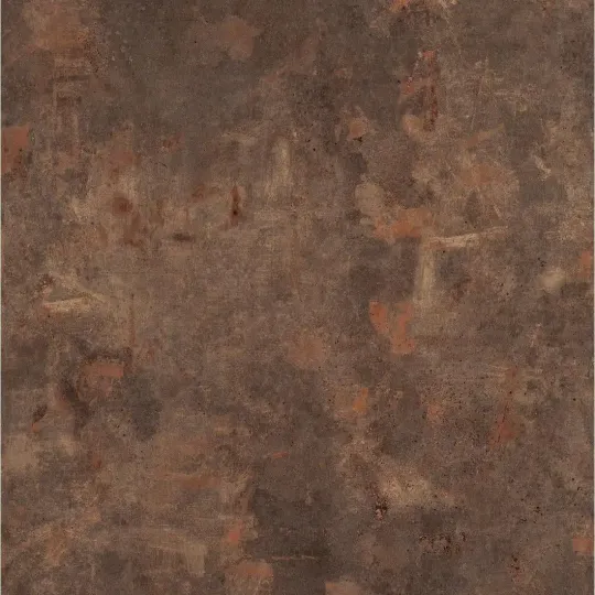 Werzalit Pre-drilled Square Table Top Rust Brown 600mm