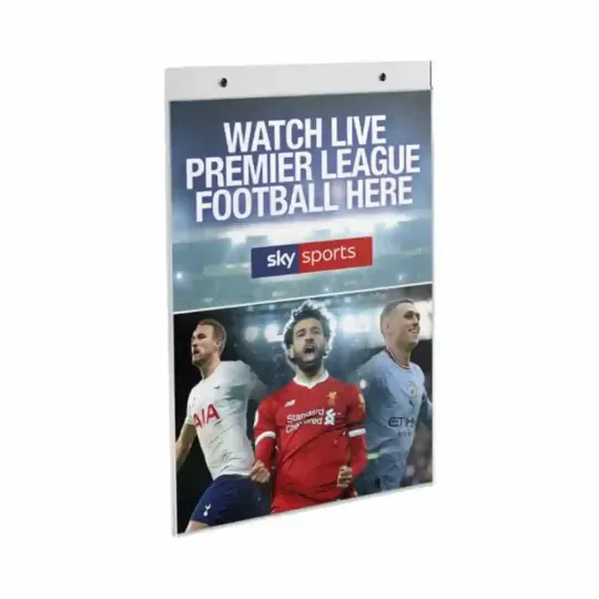 Hanging Poster Display Sleeve