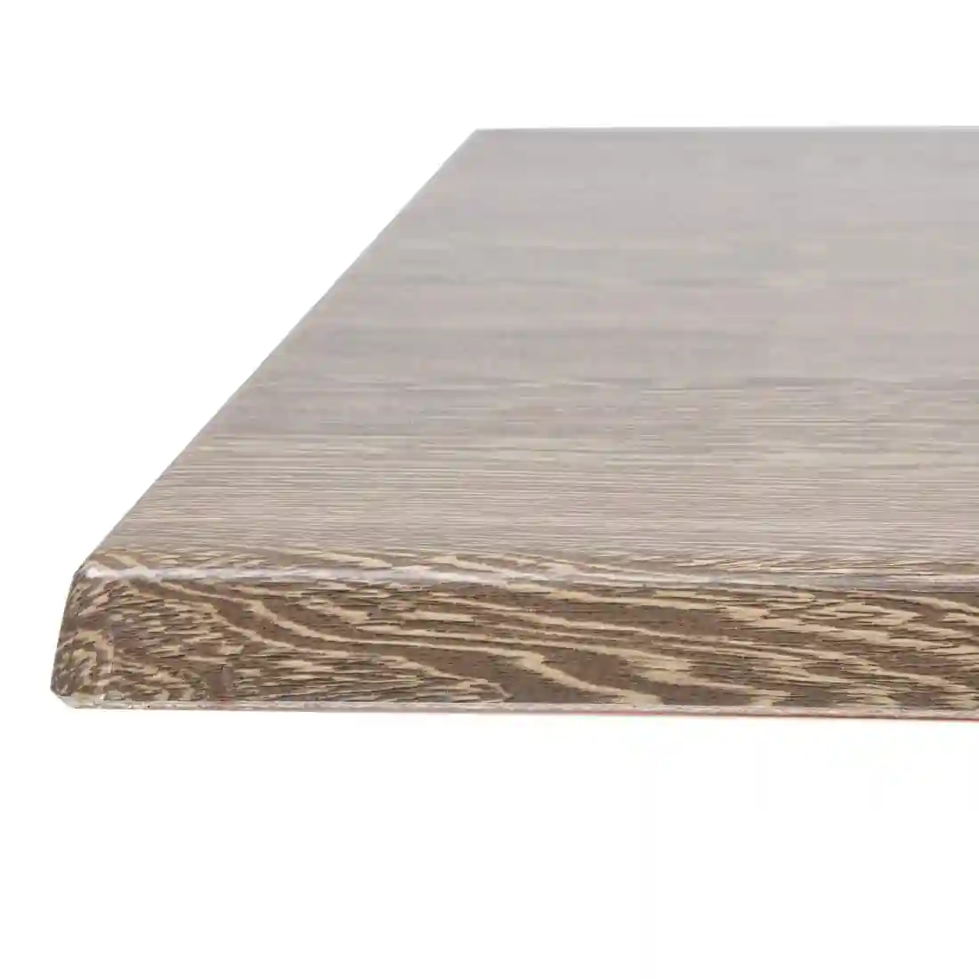 Bolero Pre-Drilled Square Table Top Wenge Grain 700mm - Image 4