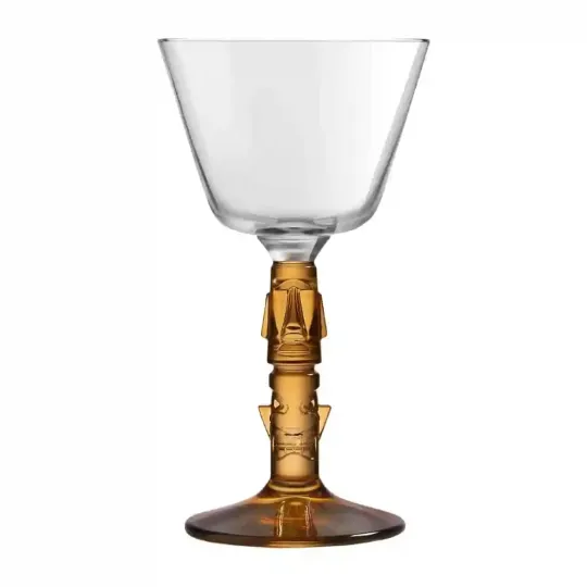 Onis Tiki Mai Tai Glasses with Amber Stem 200ml (6 pack)