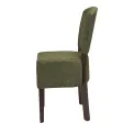 Hanoi Dining Chair In Dark Walnut with Shetland Forest Seatpad (Pack of 2) - Image 3