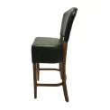 Hanoi Bar Chair in Weathered Oak with Bison Cedar Vinyl - Image 2