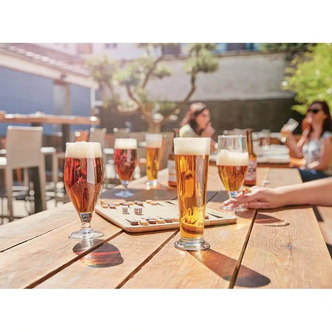 Arcoroc Cervoise Stem Beer Glasses 380ml (24 Pack) - Image 4