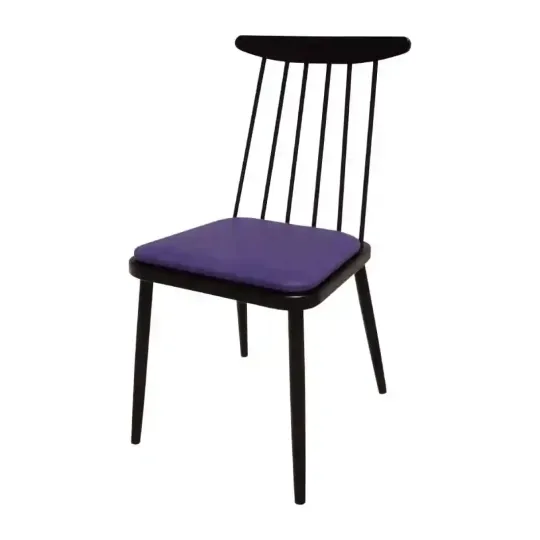 Bolero Bespoke Frank Side Chair Blue/Charcoal