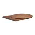 Enduratop Round Natural Wood Table Top 600mm - Image 2