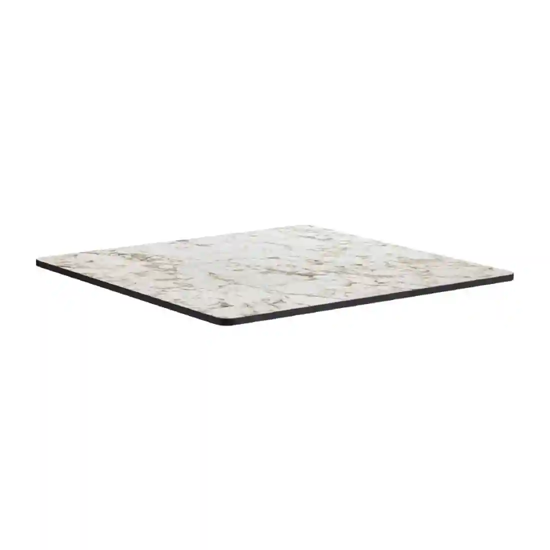 Extrema Square Carrara Marble Table Top 690x690mm - Image 1