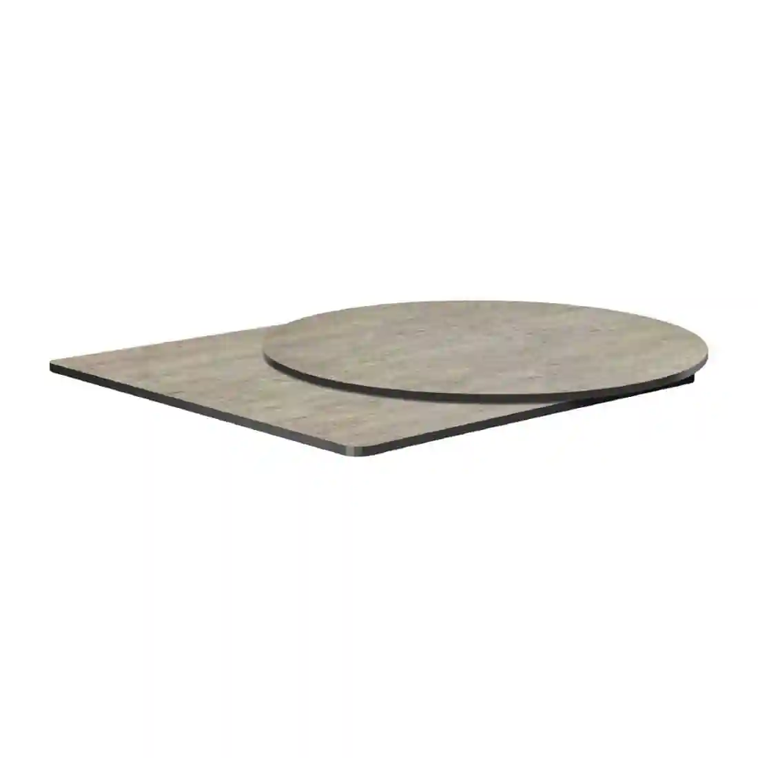 Extrema Square Cement Textured Table Top 600x600mm - Image 2