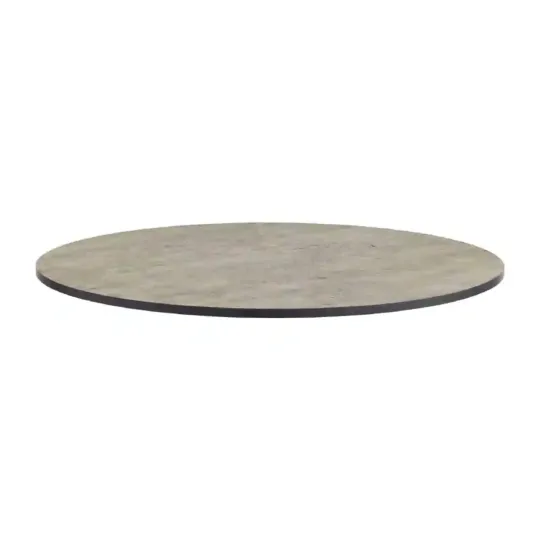 Extrema Round Cement Textured Table Top 690mm