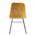Harland Side Chair Leather Vintage Gold (Pack of 2) - Image 2