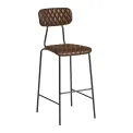 Kara Bar Stool Vintage Brown (Pack of 2) - Image 1