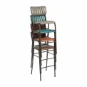 Tavo Stacking Bar Stool Vintage Teal (Pack of 2) - Image 1