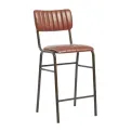Tavo Stacking Mid Bar Stool Vintage Tan (Pack of 2) - Image 1