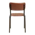 Tavo Stacking Side Chair Vintage Tan (Pack of 2) - Image 2