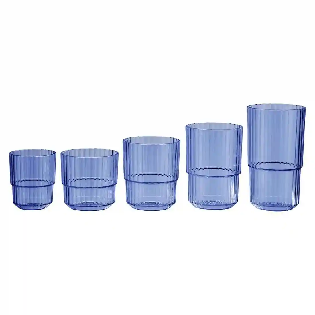APS Linea Light Blue Drinking Cup 300ml (Box of 48) - Image 1