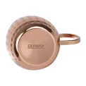 Olympia Barware Hammered Stainless Steel Copper Coated Mugs 440ml - Image 6