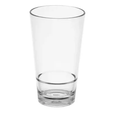 Olympia Kristallon Polycarbonate Stacking Hi-ball Tumblers - Clear 420ml (6 Pack)