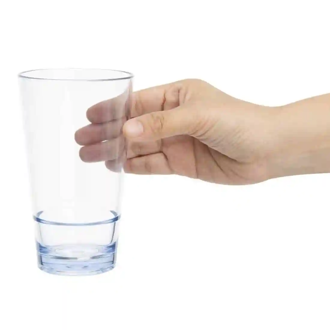 Olympia Kristallon Polycarbonate Stacking Hi-ball Tumblers - Clear 420ml (6 Pack) - Image 3