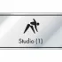 Studio 1 Information Door Sign
