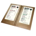 Illuminated LED Menu Covers