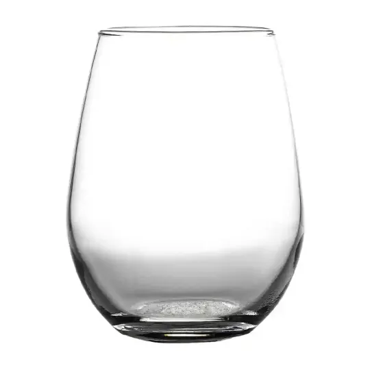 Onis Stemless White Wine Glasses 355ml/11.75oz (6 Pack)