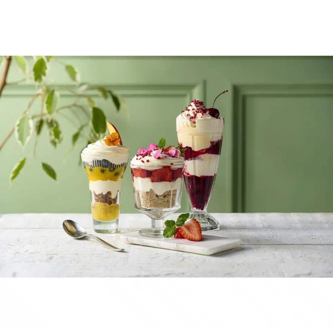 Onis Stature Sundae Glass 350ml/12.25oz (Pack of 6) - Image 4