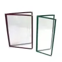 Framed Plastic Menus