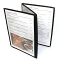 Framed Plastic Menus