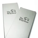 Paris Buckram Menu Covers