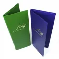 Paris Buckram Menu Covers