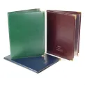 Stitched Hide Leather Menu Covers