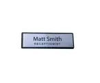 Rectangle Framed Staff Name Badge