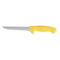 Vogue Yellow Handle 6 Piece Knife Set with Wallet - Image 4