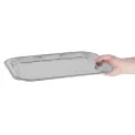 APS Semi-Disposable Party Tray 410 x 310mm Chrome - Image 4