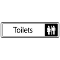 Toilets Sign - Metal Door Signs