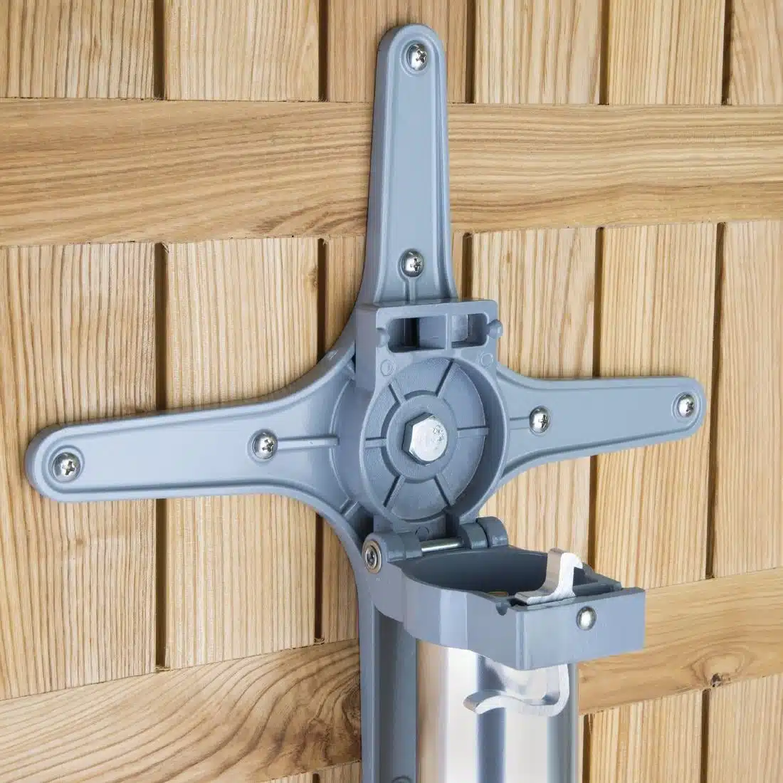 Bolero Round Flip Top Table Ash 600mm - Image 4