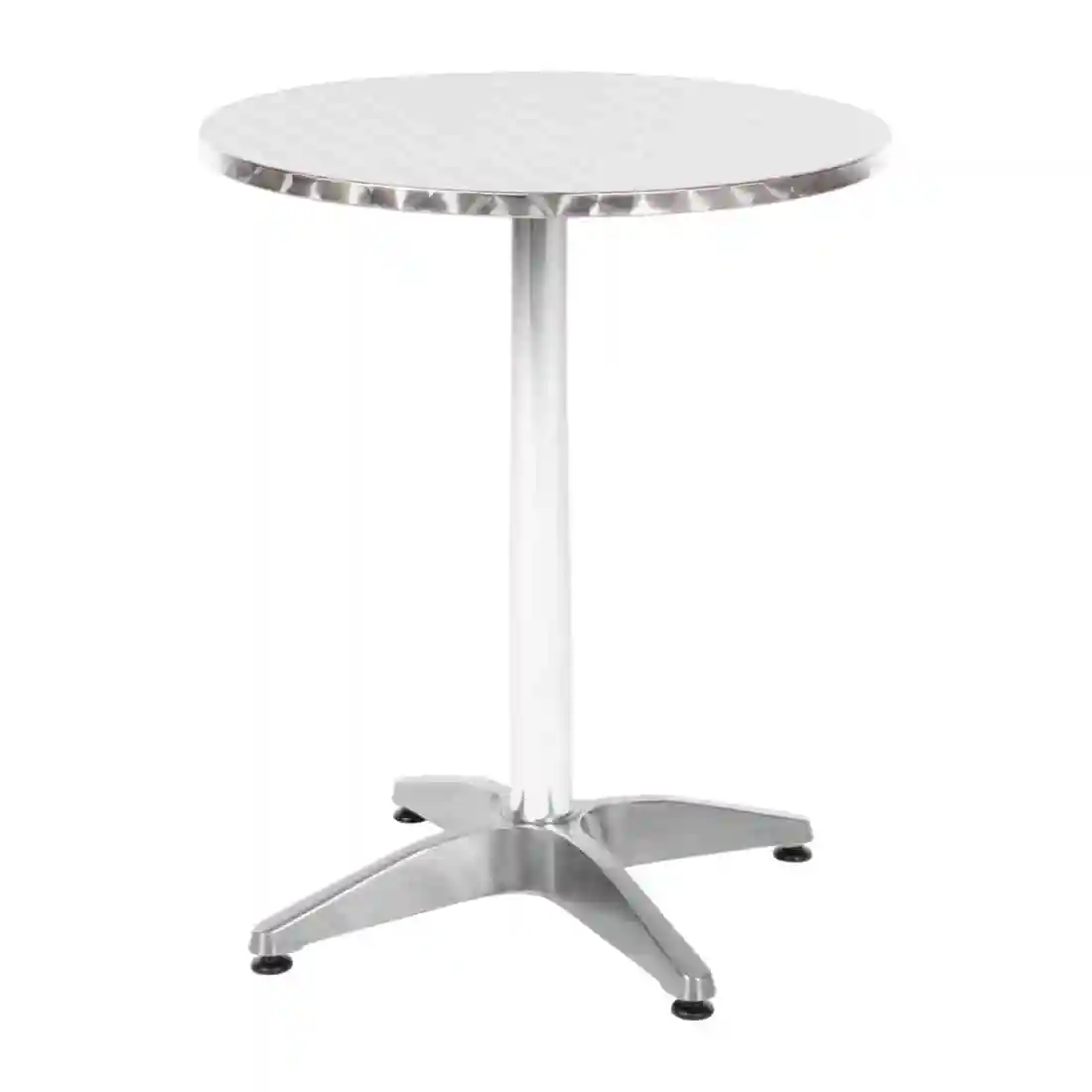 Bolero Round Bistro Table Stainless Steel 600mm - Image 2